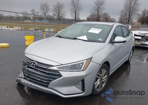 2019 Hyundai Elantra Value Edition z USA, uszkodzony, nr VIN KMHD84LF1KU849692